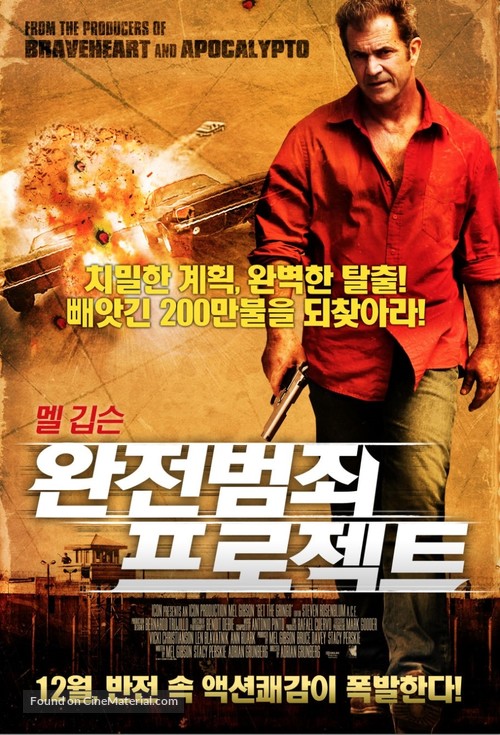 Get the Gringo - South Korean Movie Poster