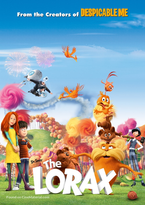 The Lorax - DVD movie cover