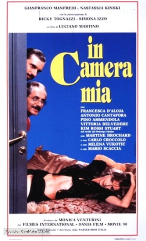 In camera mia - Italian Movie Poster