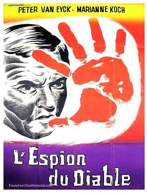 The Devil&#039;s Agent - French Movie Poster