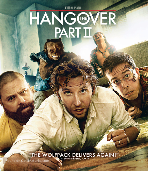 The Hangover Part II - Blu-Ray movie cover