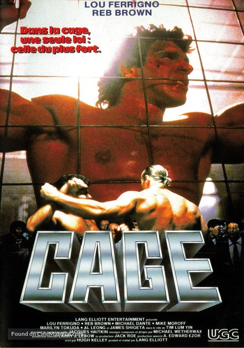 Cage - French VHS movie cover