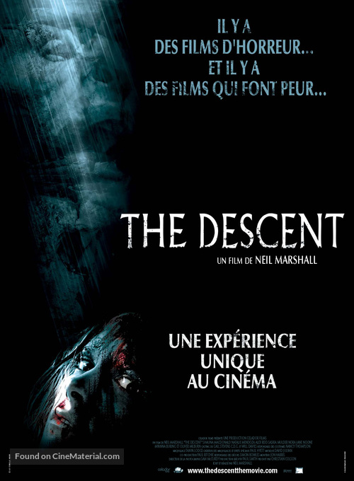 The Descent - French Movie Poster
