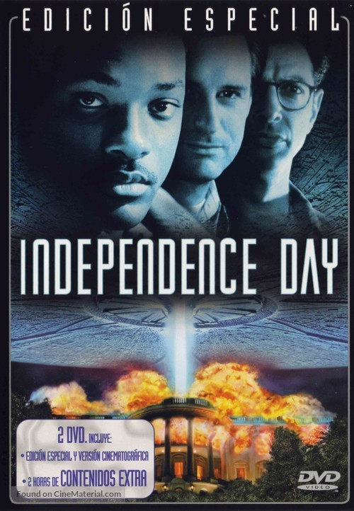 Independence Day - Spanish DVD movie cover