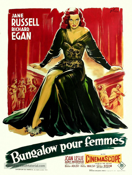 The Revolt of Mamie Stover - French Movie Poster