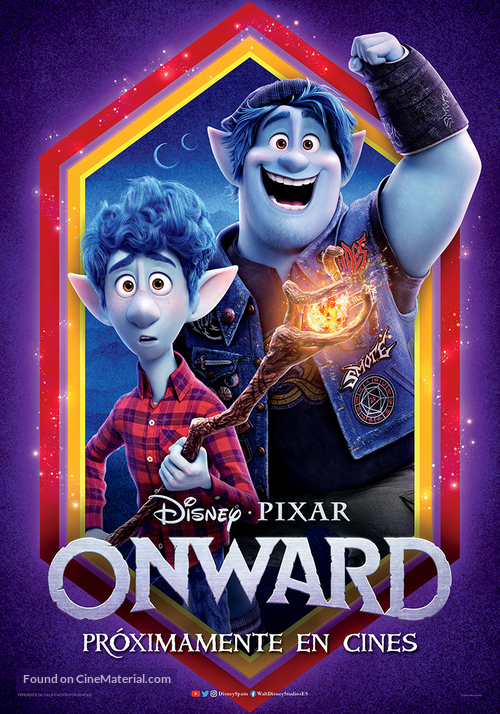 Onward - Spanish Movie Poster