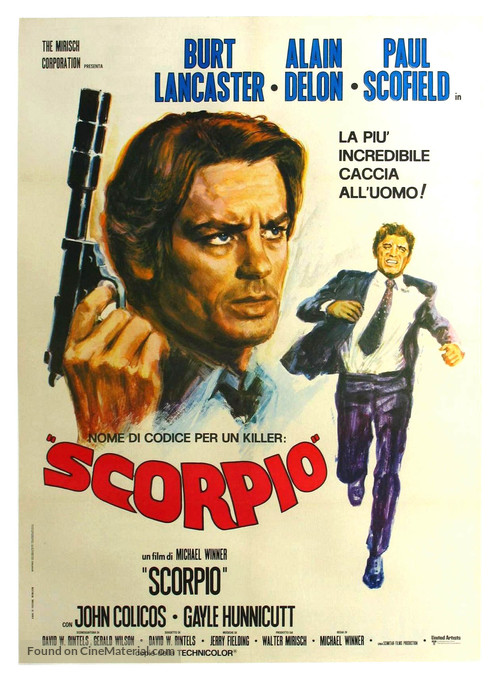 Scorpio - Italian Movie Poster