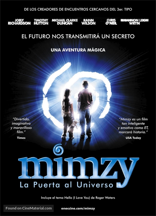The Last Mimzy - Uruguayan Movie Poster