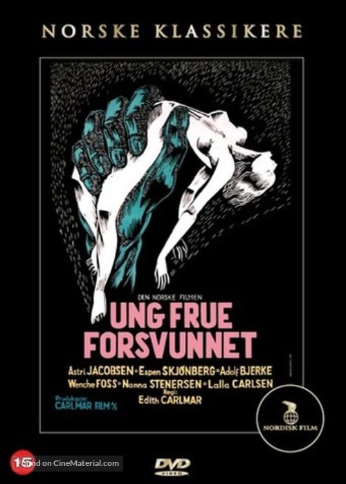 Ung frue forsvunnet - Norwegian DVD movie cover