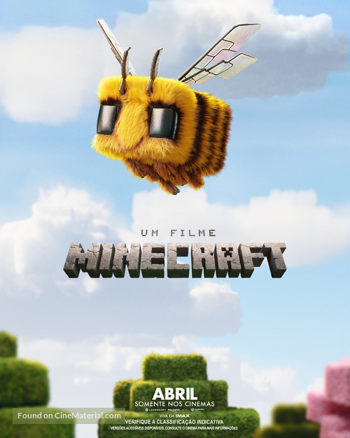 A Minecraft Movie - Brazilian Movie Poster