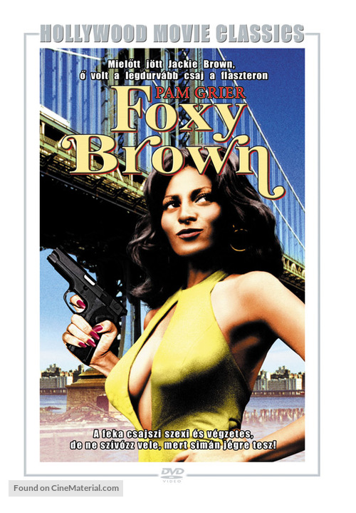 Foxy Brown - Hungarian DVD movie cover
