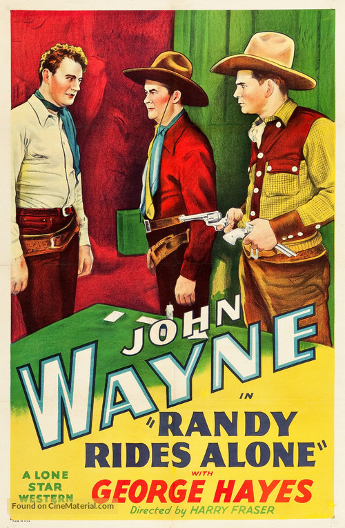 Randy Rides Alone - Movie Poster