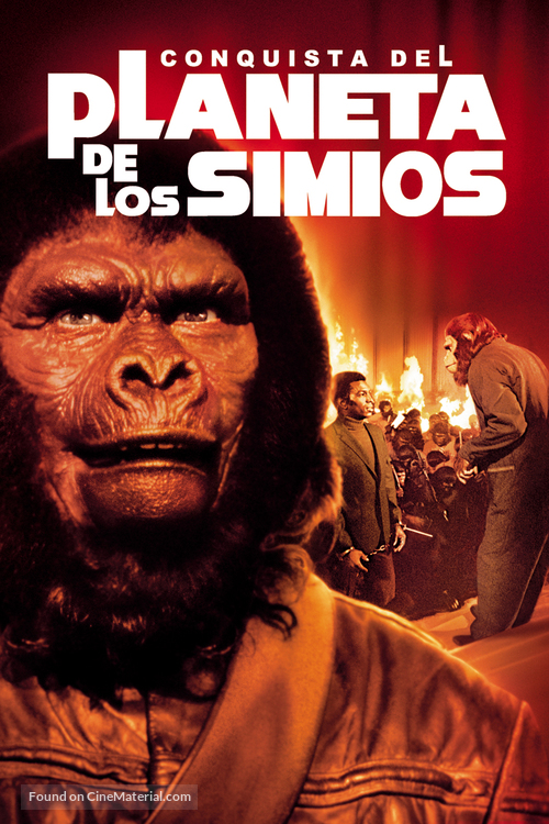 Conquest of the Planet of the Apes - Argentinian Movie Cover
