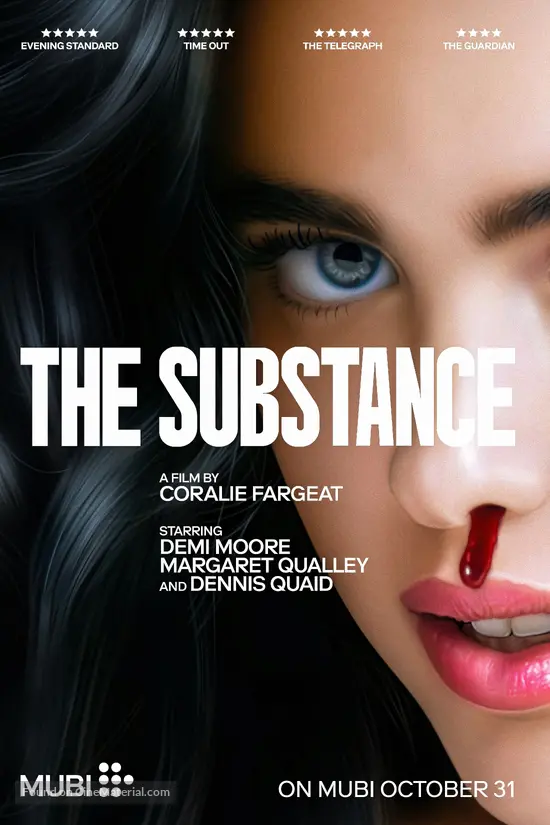 The Substance (2024) movie poster