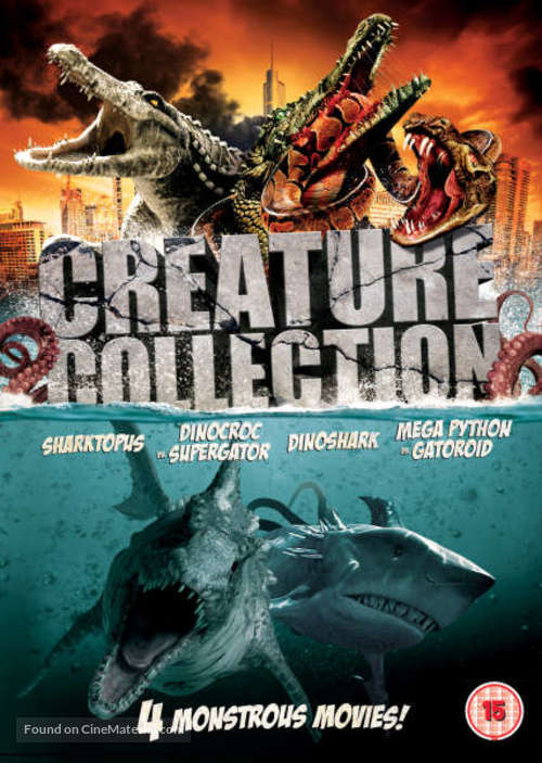 Sharktopus - British DVD movie cover