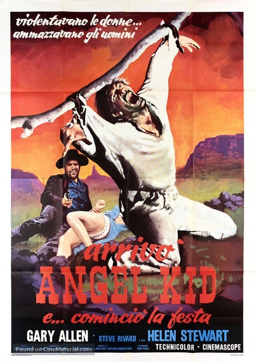 The Wicked Die Slow - Italian Movie Poster