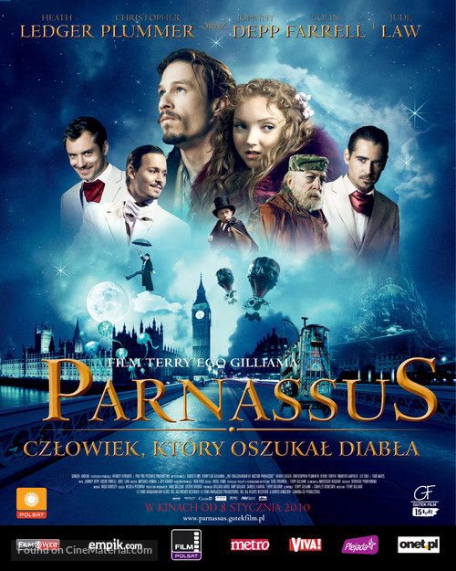 The Imaginarium of Doctor Parnassus - Polish Movie Poster