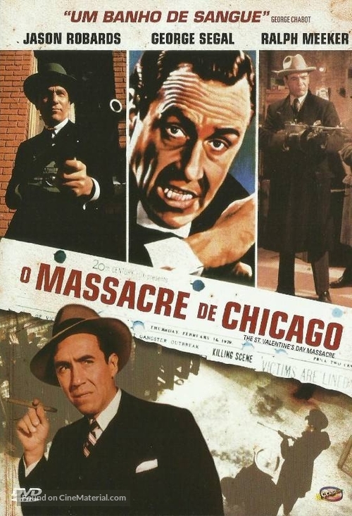 The St. Valentine&#039;s Day Massacre - Brazilian Movie Cover