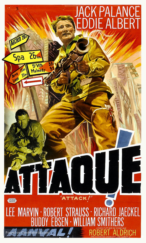 Attack - Belgian Movie Poster