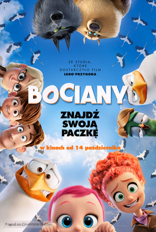 Storks - Polish Movie Poster