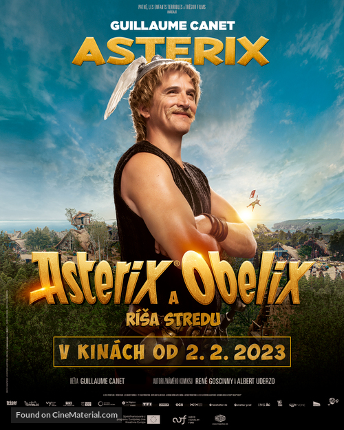 Ast&eacute;rix &amp; Ob&eacute;lix: L&#039;Empire du Milieu - Slovak Movie Poster