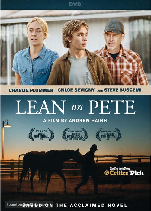 Lean on Pete - DVD movie cover