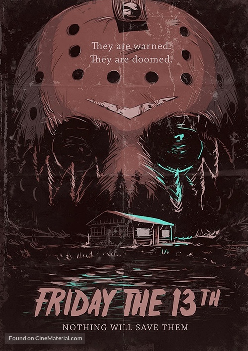 Friday the 13th - Brazilian poster