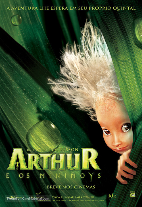 Arthur et les Minimoys - Brazilian Movie Poster