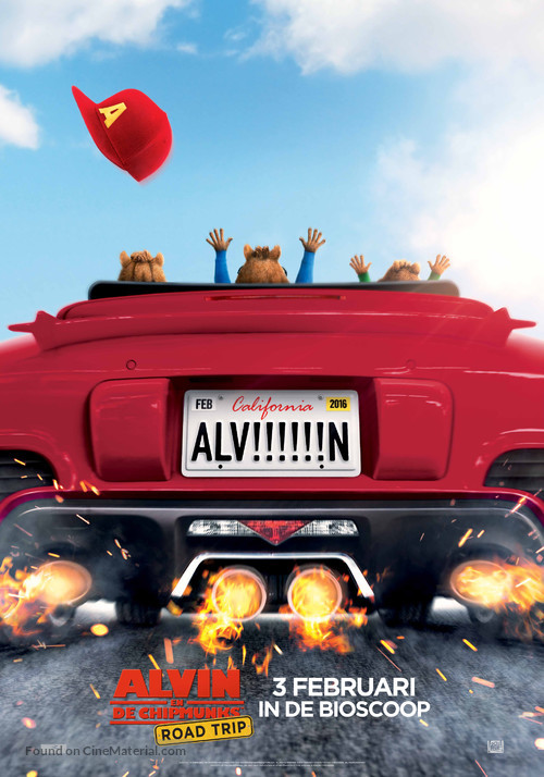 Alvin and the Chipmunks: The Road Chip - Dutch Movie Poster
