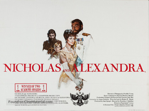 Nicholas and Alexandra - British Movie Poster