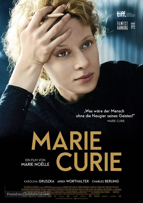 Marie Curie - German Movie Poster