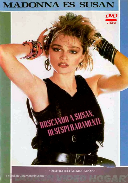 Desperately Seeking Susan - Spanish DVD movie cover