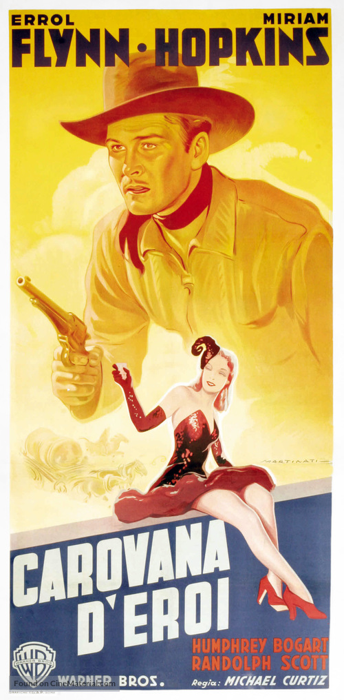 Virginia City - Italian Movie Poster