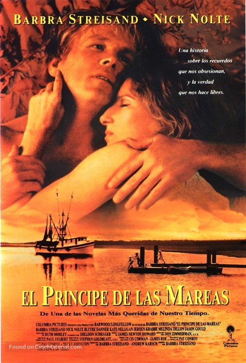 The Prince of Tides - Spanish Movie Poster