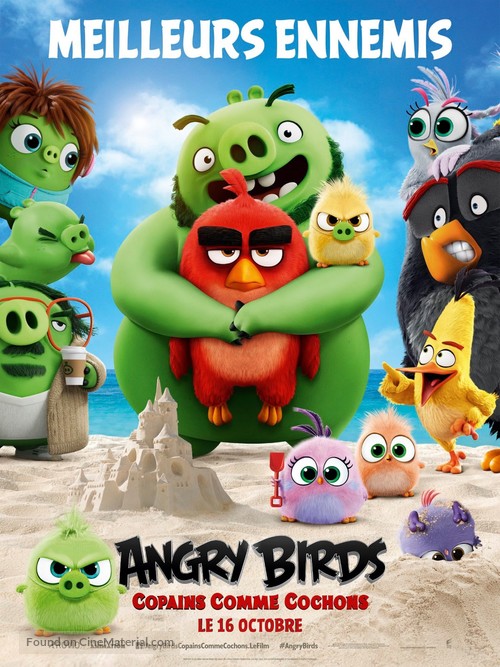 The Angry Birds Movie 2 - French Movie Poster
