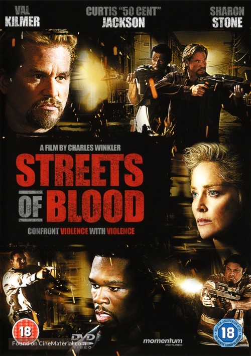 Streets of Blood - British DVD movie cover