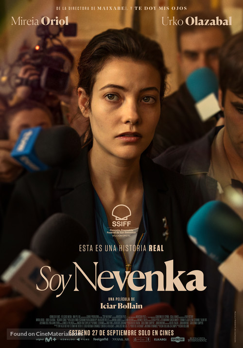 Soy Nevenka - Spanish Movie Poster