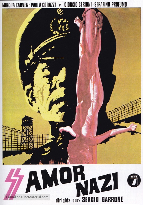 Lager SSadis Kastrat Kommandantur - Spanish Movie Poster