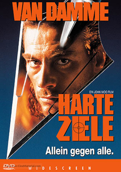 Hard Target - German DVD movie cover