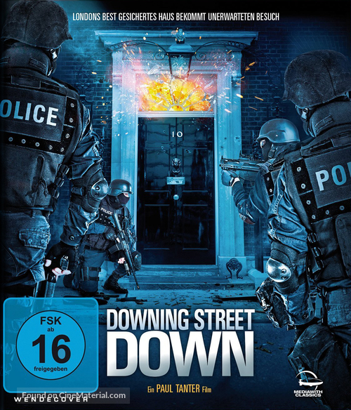 He Who Dares: Downing Street Siege - German Blu-Ray movie cover