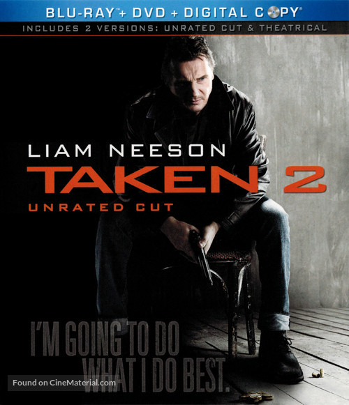 Taken 2 - Blu-Ray movie cover