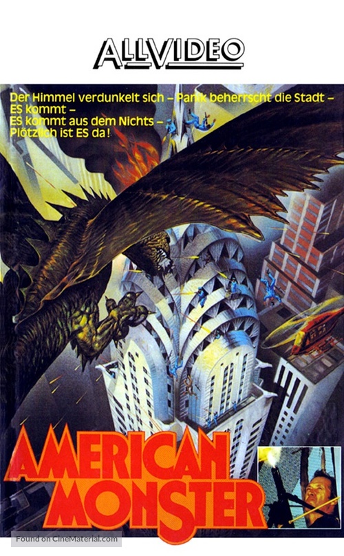 Q - German VHS movie cover