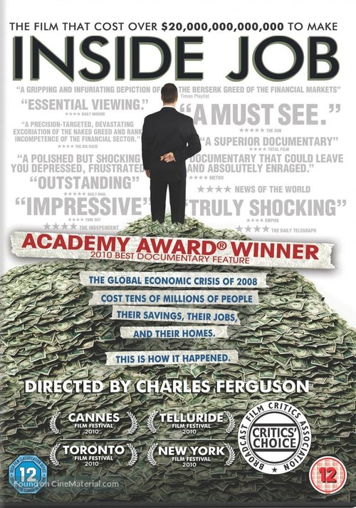 Inside Job - British DVD movie cover