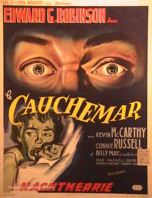 Nightmare - Belgian Movie Poster