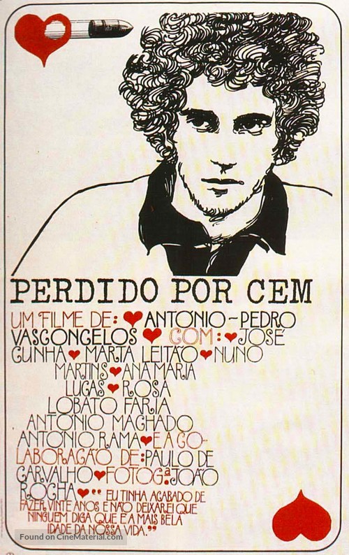 Perdido por Cem - Portuguese Movie Poster