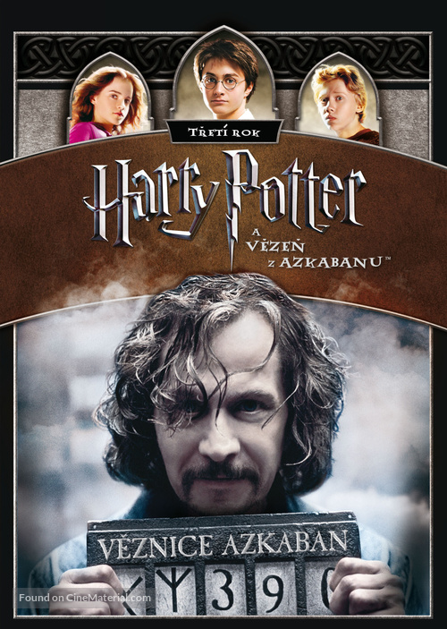 Harry Potter and the Prisoner of Azkaban - Czech DVD movie cover