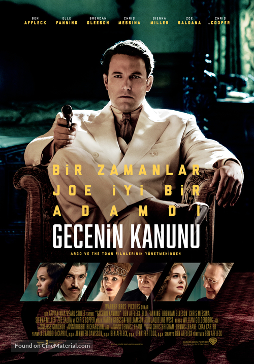 Live by Night - Turkish Movie Poster