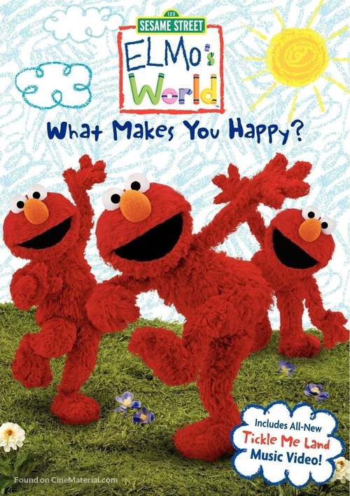 Elmo&#039;s World: What Makes You Happy? - DVD movie cover