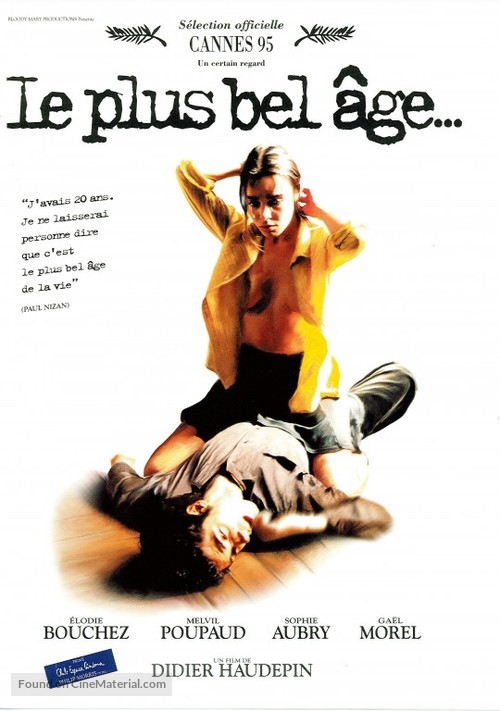 Le plus bel &acirc;ge... - French Movie Poster