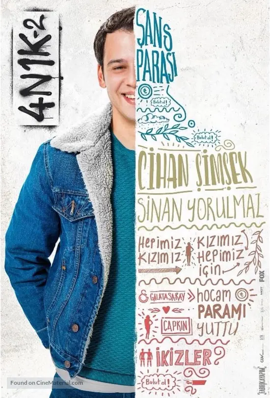 4n1k 2 18 Turkish Movie Poster 4n1k 2 18 Turkish Movie Poster